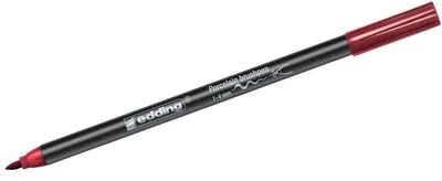 Produktbild von Edding Porzellanpinselstift 4200 1-4 mm karmesin