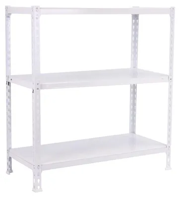 Image de Etagère Légère Sans Vis Ecoclick Mini 3/500 900 Blanc Blanc 900x800x500 - Simonrack
