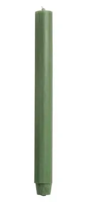 Produktbild von Rustik Lys Dinnerkerzen 2,6 × 30 cm – Ölgrün – 1 Stück