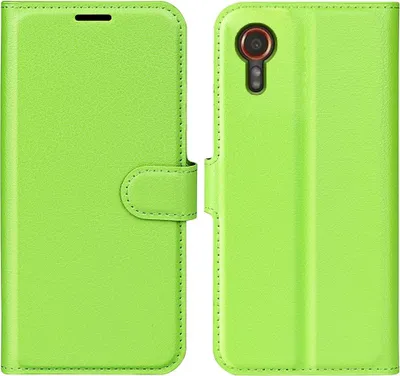 Produktbild von Samsung Galaxy Xcover 7 Hülle - Coverup Klapphülle - Grün
