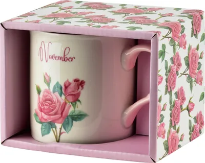 Imagen del producto de Mes: Octubre. Producto: Kubek. Capacidad: 320 ml. Dimensiones: 8,7 x 9 cm. Mes: Noviembre