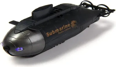 Produktbild von Mini 6CH Wireless Remote Control Racing U-Boot-Spielzeug für Kinder schwarz