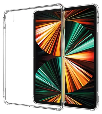 Produktbild von Conie Tablet Rugged Silikon Cover für iPad Pro 11 2020 TPU Case stabile Schutz Hülle Tasche Kantenschutz in Transparent