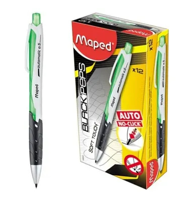 Produktbild von Maped, Ołówek automatyczny BlackPeps 0,5mm, zielony, 1 sztuka