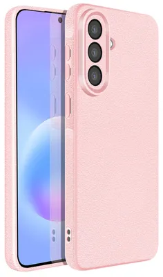 Immagine prodotto di Avizar, custodia in silicone testurizzato antiscivolo per Galaxy A57, rosa champagne