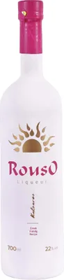Produktbild von Rouso (Roter Ouzo) Likör 22% 0,7l Katsaros