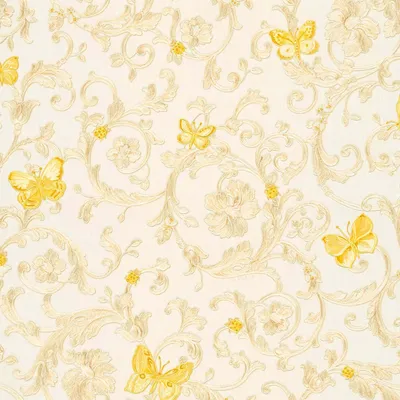Zdjęcie produktu dla A.S. Creation Versace 3 | 343251 | Tapeta z włókniny w stylu vintage | 0,70 m x 10,05 m | Kremowa