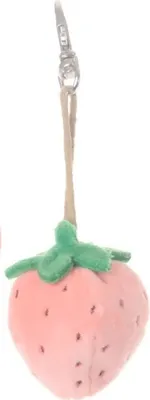 Produktbild von Bukowski Schlüsselanhänger Erdbeere rosa 10 cm