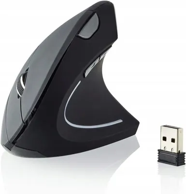 Produktbild von Maus Kabellos Ergonomisch Vertikal Senkrecht Esperanza Corvus QKV-Y1RDW
