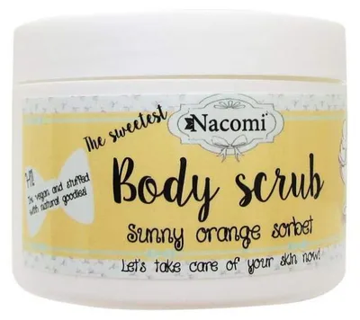 Image de Gommage au sorbet à l'orange de Nacomi, 200 ml