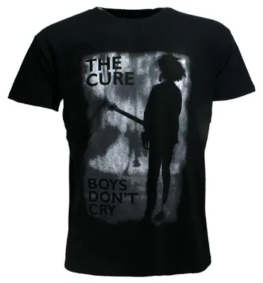 Zdjęcie produktu dla Oficjalna koszulka zespołu The Cure „Boys Don't Cry” – rozmiar 4XL