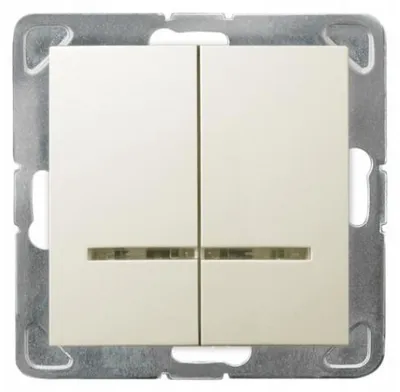 Obrázek produktu pro Ospel ŁP-2YS/m/27, IP20, 250 V, 16 A, 71 mm, 40 mm, 71 mm