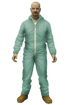 Image de Mezco Toys Breaking Bad Walter White Figurine Action Hazmat Suit 15 cm Previews Exclusive MEZ75120