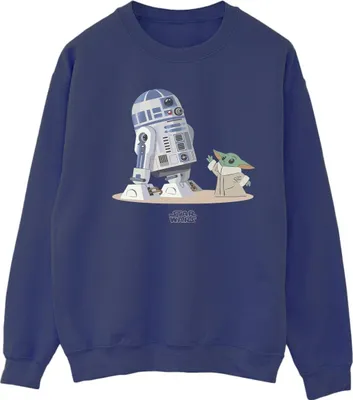 Produktbild von Star Wars - "The Mandalorian" Sweatshirt für Damen BI39451 (M) (Marineblau)