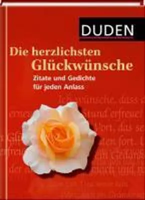 Immagine prodotto di Duden - Die herzlichsten Glückwünsche