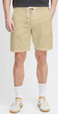 Produktbild von BLEND BHLias Herren Leinenshorts kurze Leinenhose Bermuda Eingrifftaschen Gürtelschlaufen Leinenmix Regular fit