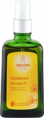 Obrázek produktu pro Weleda Aceite para Masaje con Caléndula, Masážní olej, 100 ml, Vyživující, Změkčující, 1 kusů