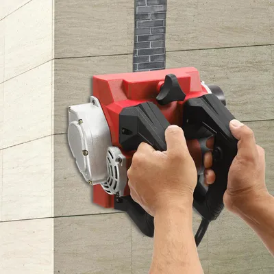Obrázok produktu pre Elektrická hoblík - ručná hoblík 1300 W - valčeková hoblík - káblová - prenosná - modrá