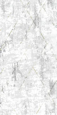 Productafbeelding van Design vloerkleed voor de woonkamer, geometrisch ruitpatroon, gemêleerd grijs