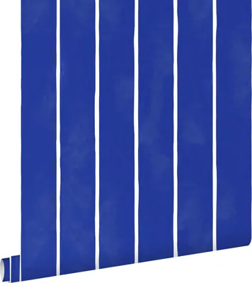Zdjęcie produktu dla ESTAhome Tapeta paski niebieskimIbiałym 50 x 900 cm