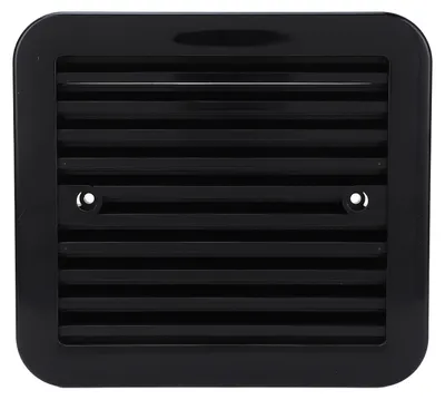 Obrázek produktu pro Boční odvětrávací ventilátor pro karavany, rozměry 8,1 × 7,3 palce, jednosměrný, 12 V, s mřížkou a síťkou pro karavany a přívěsy