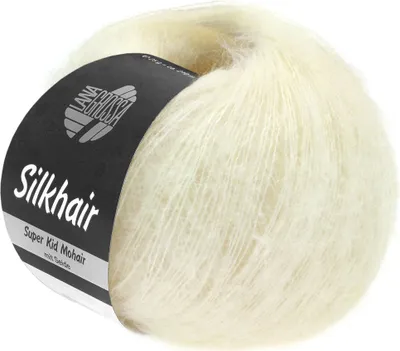 Produktbild von Lana Grossa - Silkhair 0117 weiß