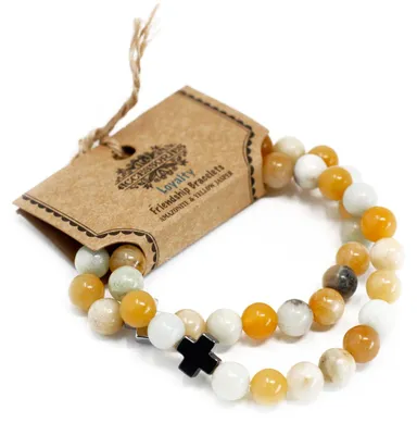 Imagen del producto de 2 Pulseras con Piedras Preciosas - Lealtad