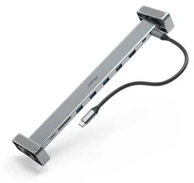 Produktbild von Hama USB-C-Docking-Station Connect2Office Basic, 9 Ports