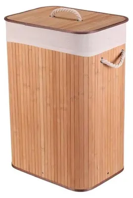 Image de Autronic bambusový s víkem přírodní (DB2001 NAT)