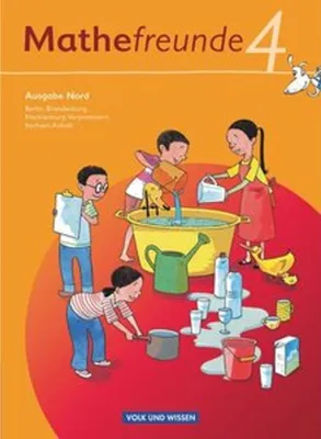 Produktbild von Mathefreunde 4. Schuljahr. Schülerbuch mit Kartonbeilagen. Nord