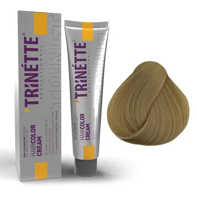 Produktbild von Trinette No 10.7 Honigschaum Permanente Haarfarbe Creme 100 ml – Natürl. Farbtöne, Intensive Deckkraft, Langanhaltende Farbe, Gleichmäßiges Ergebnis