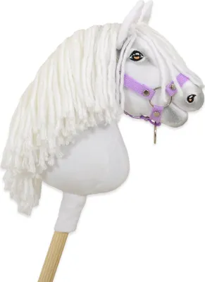 Immagine prodotto di Hobby Horse Premium piccolo cavallo a bastone - bianco A4