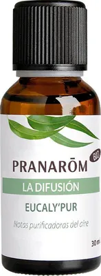 Produktbild von Pranarôm La Difusion Eucaly'Pur 30 ml, 30 ml, CEDAR, Eukalyptus, Menthol, Minze, Pfefferminz, Kiefer, Vetiver, Aroma-Diffuser