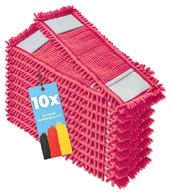 Obrázok produktu pre 10 kusov návlek na mop z mikrovlákna – na čistenie podláh