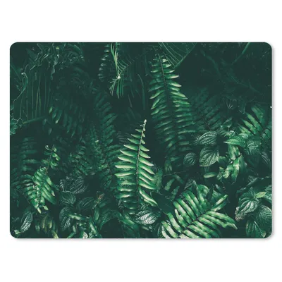 Produktbild von MuchoWow® Mauspad Mousepad Blätter - Dschungel - Natur - Tropisch - Pflanzen 23x19 cm - Mousepads - Maus Mat - Pad - Mausunterlage - Schreibtischunterlage - Mauspad