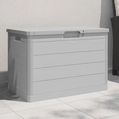 Zdjęcie produktu dla Skrzynka Outdoor-Kissenbox Grau 77,5x44,5x53 cm z polipropylenu
