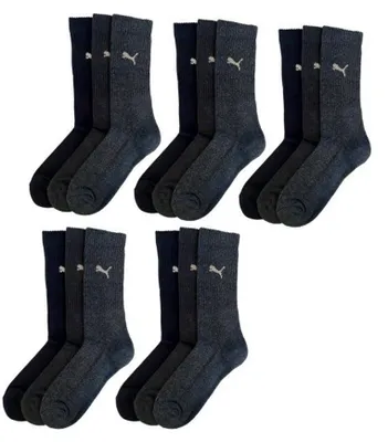 Obrázok produktu pre Puma športové ponožky Regular Crew, balenie 15 párov, farba: denim, veľkosť: 39-42