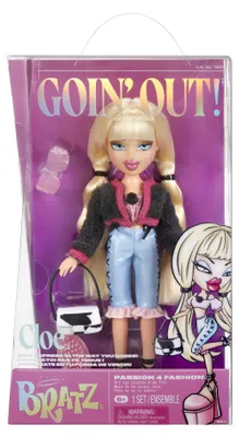 Produktbild von Bratz Goin’ Out! Cloe Fashion Doll, Modepuppe, Weiblich, 4 Jahr(e), Junge/Mädchen, Mehrfarbig