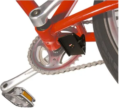 Produktbild von HEBIE Fahrrad Ständer Adapter Platte zum Nachrüsten Mittelbau Ständer Kunststoff