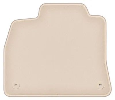 Image de Tapis conducteur en moquette pour Audi e-Tron 2018- (SUV) – 1 pièce, beige, sur mesure – Wielganizator FORTUNA