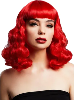 Produktbild von Fever - "Bettie" Perücke SM2846 (Einheitsgröße) (Rot)