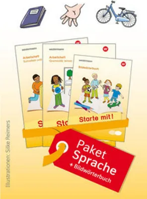 Zdjęcie produktu dla Starte mit! - Materialien zur Sprachbildung. Paket Sprache inklusive Bildwörterbuch