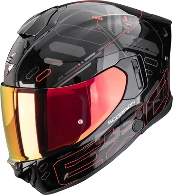 Immagine prodotto di Casco integrale Scorpion EXO-530 Air Fond Metallizzato / Nero / Rosso XL