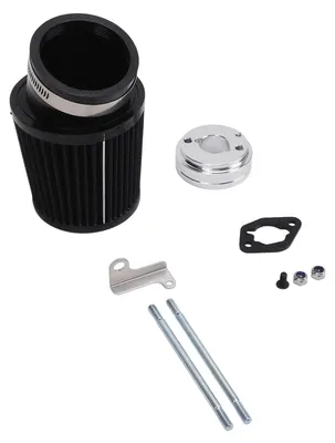 Image de Kit de filtre à air haute performance de 60 mm – filtre d'admission efficace pour mini-moto, kart, 212 cm³, 6,5 ch, augmentation des performances et protection du moteur
