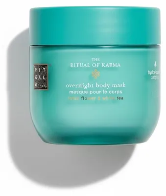 Immagine prodotto di Rituals The Ritual of Karma Overnight Body Masque, Donna, Idratante, Ammorbidente, 125 ml, Dispenser, Gel, Fiori