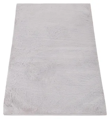 Produktbild von Badezimmerteppich Badematte Badteppich Rutschfest Flauschig Waschbar Einfarbig Grösse 50x80 cm