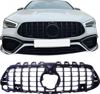 Imagen del producto de Rejilla compatible con Mercedes A CLA 45 AMG V177 W177 C118 W118 X118, color  brillante