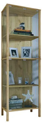 Produktbild von Jensol Glasvitrine hoch Schrank stehend