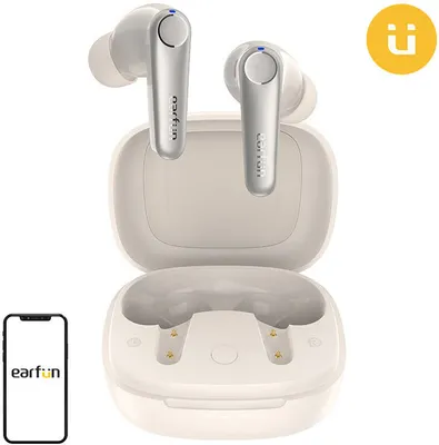 Produktbild von EarFun Air Pro 3 TW500W TWS white White Drahtlose In-Ear-Kopfhörer