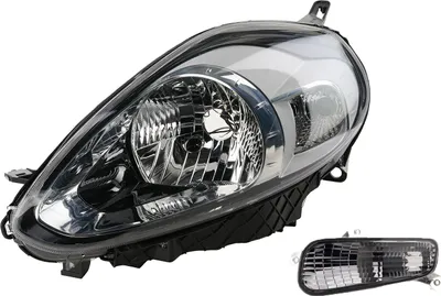 Produktbild von Johns, Scheinwerfer Halogen Front passend für Fiat Punto 199 10/09- H4 Links m. Blinker 51855644 0000051937143 51937143 51858823